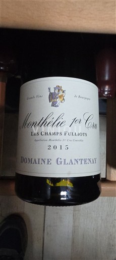 Burgundy Monthélie Premier Cru Domaine Glantenay Les Champs Fulliots 2015