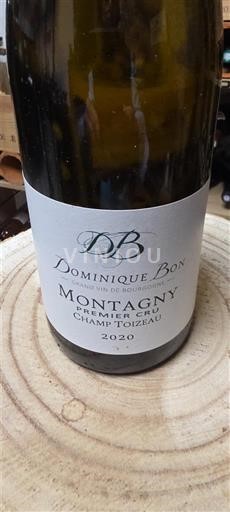 Burgundsko Montagny Premier Cru Dominique Bon Champ Toizeau 2020