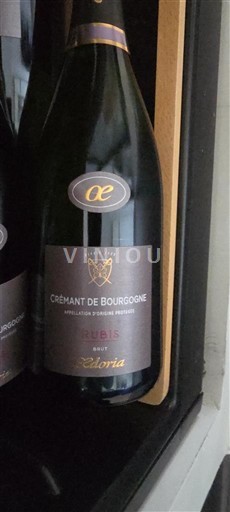 Burgundy Crémant de Bourgogne Edoria Rubis Non-Vintage