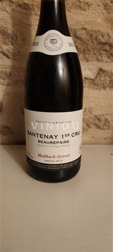 Burgundy Santenay Premier Cru Moillard Grivot Beaurepaire 2023