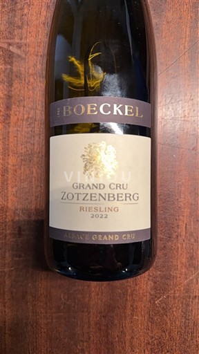 Alsace Riesling Grand Cru Boeckel Grand Cru Zotzenberg 2022