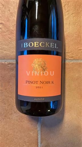 Alsace Pinot noir Boeckel Pinot Noir K 2021