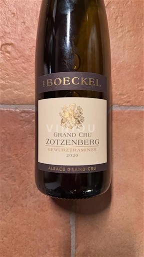 Alsace Gewurztraminer Grand Cru Boeckel Grand Cru Zotzenberg 2020