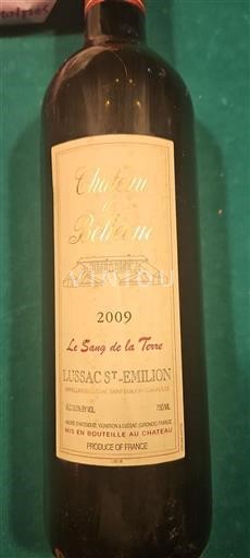 Bordeaux Lussac-Saint-Émilion Château Bellevue Le Sang de la Terre 2009