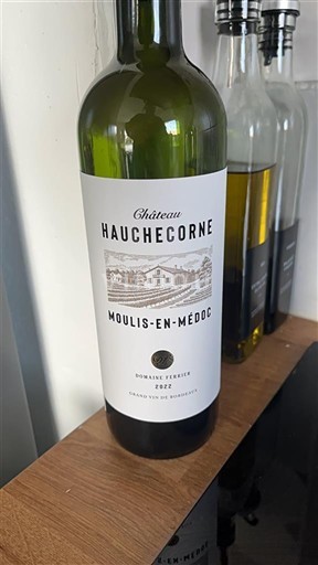 Bordeaux Moulis-en-Médoc Château Hauchecorne Ikke årgangsbestemt