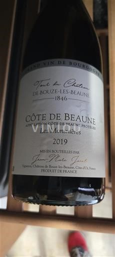 Bourgondië Côte-de-Beaune Château Bouze-lès-Beaune Les Monsières 2019