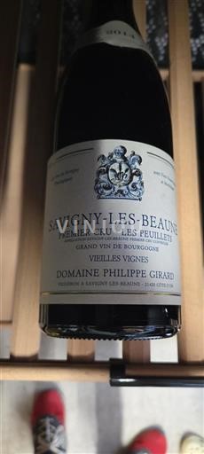 Burgundy Savigny-lès-Beaune Premier Cru Domaine Philippe Girard Vieilles Vignes Non-Vintage