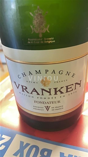 Champagne Sâm-panh Vranken Fondateur Không niên vụ