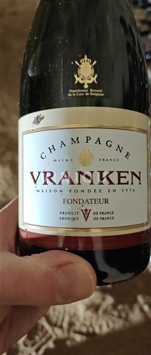 Champagne Sâm-panh Vranken Fondateur Không niên vụ