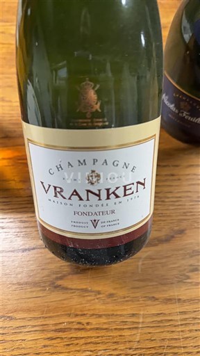 Šampanja Šampanjec Vranken Fondateur Neleten.