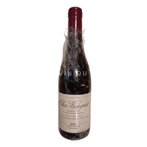 Burgundi Clos-de-vougeot Laurent Roumier 2003