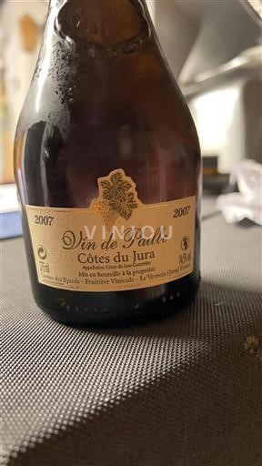 Jura Côtes du Jura Caveau des Byards Vin de Paille 2007