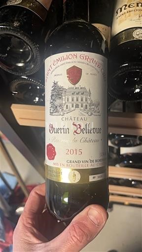 Bordeaux Saint-Émilion Grand Cru Grand Cru Château Guerin Bellevue Réserve du Château 2015