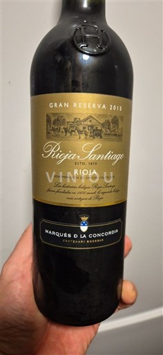 La Rioja Rioja Rioja Santiago Gran Reserva 2015