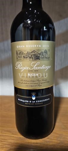 La Rioja Rioja Rioja Santiago Gran Reserva 2015