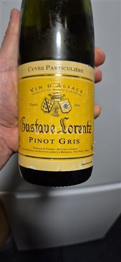 Alsace Gustave Lorentz Particulière Không niên vụ