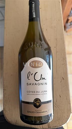 Jura Côtes du Jura Baud Génération 9 l'On Savagnin 2018
