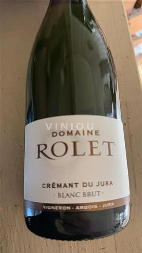 Jura Crémant del Giura Domaine Rolet Blanc Brut 2025