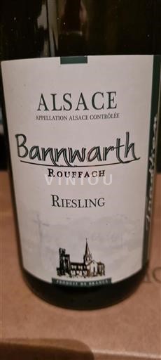 Alsacia Grand Cru Bannwarth Rouffach Sin añada