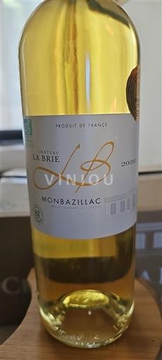 Sudoeste Monbazillac Château La Brie 2020
