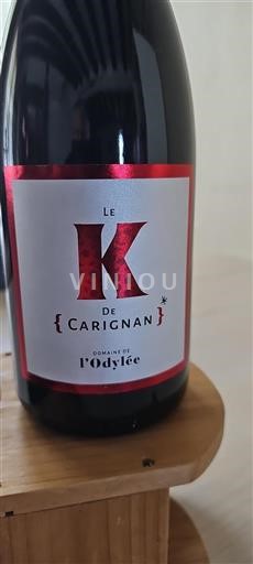 Languedoc Ospecificerad Domaine L'Odylée Le K de Carignan 2022