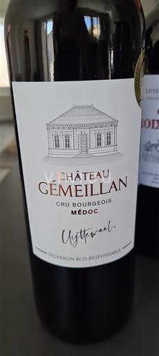 Bordo Медок Château Gemeillan 2020