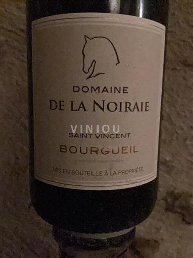 Vallée de la Loire Bourgueil Domaine La Noiraie Saint Vincent 2017