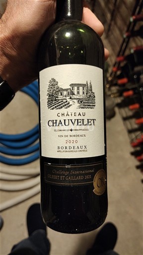 Burdeos Bordeaux Château Chauvelet 2020