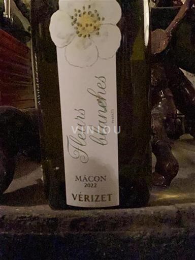 Burgundi Mâcon ja Mâcon-kylät Vérizet Fleurs Blanches 2022