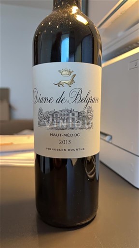 Bordeaux Haut-Médoc Diane de Belgrave 2015