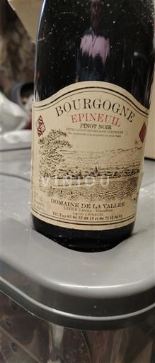 Bourgogne Bourgogne Epineuil Domaine Lavallée Ikke årgangsbestemt