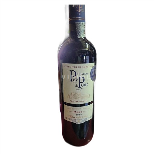 Bordeaux Médoc Cru Bourgeois Château Pey de Pont 2010