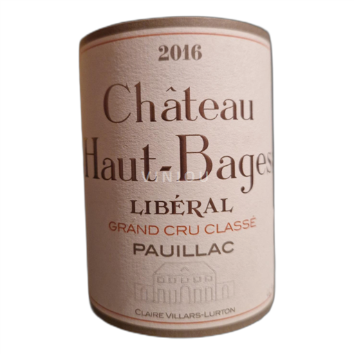 Bordeaux Pauillac Château Haut-Bages Libéral 2016