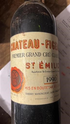 Bordeaux Saint-Émilion Grand Cru Château Figeac 1990