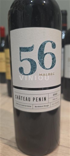 Bordeaux Château Penin Malbec 56 2022