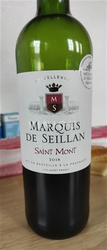 Sydvestfrankrig Saint-Mont Marquis de Seillan Excellence 2021
