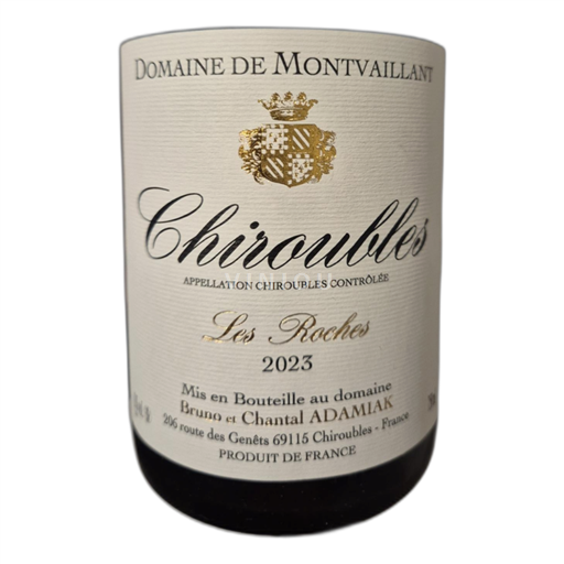 Beaujolais Chiroubles Domaine de Montvaillant Les Roches 2023