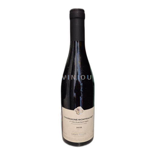 Bourgondië Chassagne-Montrachet Premier Cru Lamy-Pillot 1er Cru Clos Saint-Jean 2018