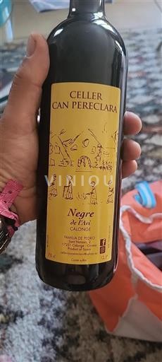 Katalonija Ni doloceno Celler Can Pereclara Negre de l'Avi 2023