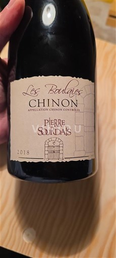 Vallée de la Loire Chinon Pierre Sourdais Les Boulais 2018