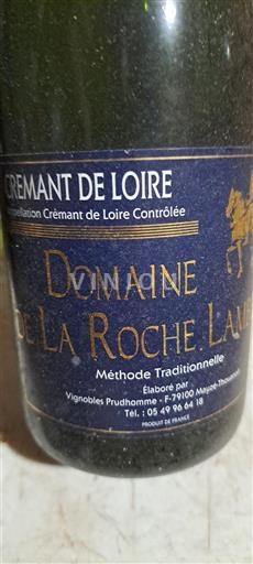 Loire Valley Crémant de Loire Domaine La Roche Lamet Non-Vintage