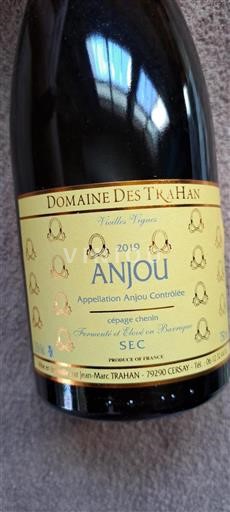 Údolí Loiry Anjou Domaine Des Trahan Vieilles Vignes 2019
