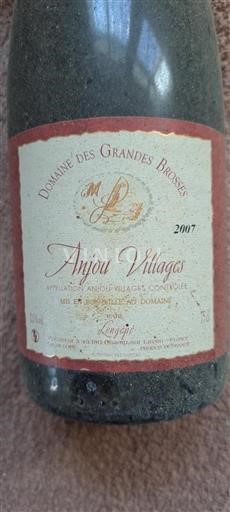 Loiredalen Anjou Villages Domaine Des Grandes Brosses 2007