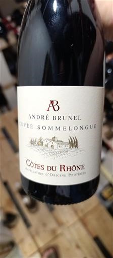 Rona dolina Côtes-du-Rhône Domaine André Brunel Sommelongue 2023