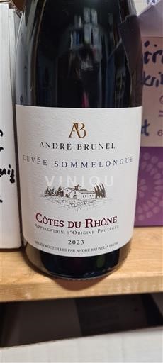 Thung lũng Rhône Côtes-du-rhône Domaine André Brunel Sommelongue 2023