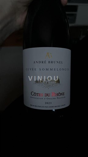 Vale do Ródano Côtes-do-Ródano Domaine André Brunel Sommelongue 2023