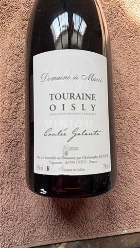 Thung lũng sông Loire Touraine-oisly Domaine Marcé Coulée Galante 2020