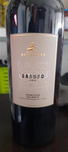 Puglia Alezio Masseria Altemura Sasseo 2015