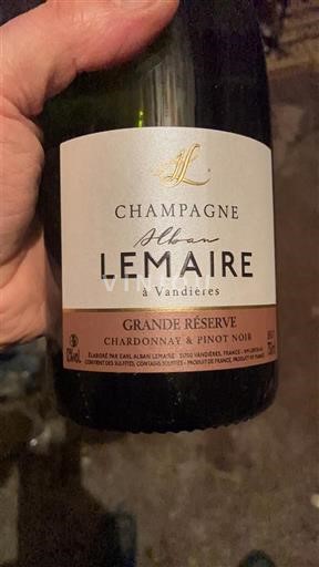 Champaña Champán Alban Lemaire Grande Réserve Sin añada