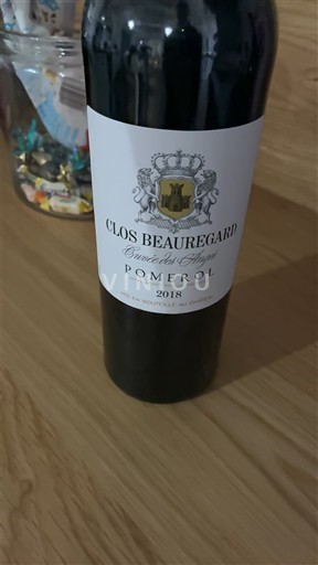 Bordeaux Pomerol Clos Beauregard 2018